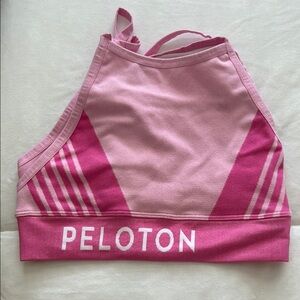 Peloton Pink Athletic Sports Bra